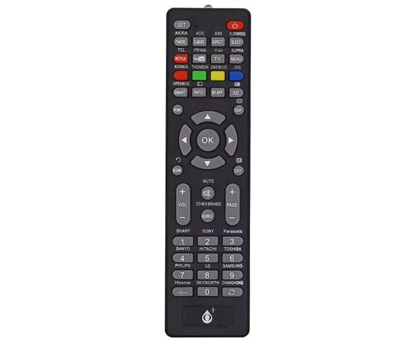 Mando a distancia TV Universal R5639 / Negro / One+