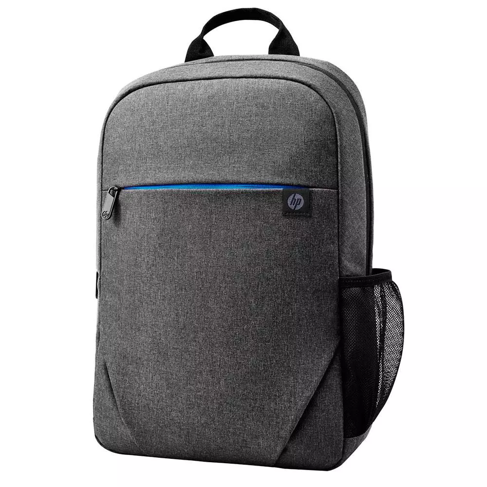 Mochila Hp Prelude Gris - Negra / Hasta 15.6" / Bolsillo frontal con cremallera / 2Z8P3AA