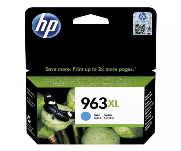 Tinta Original Hp n963 XL Cian