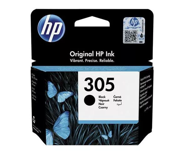 Tinta Original Hp n305 Negro 3ym61ae / Caja rota
