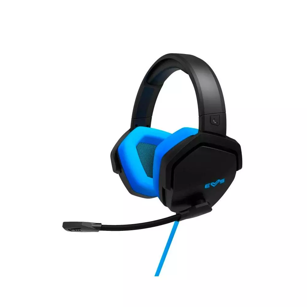 &divide; Headset jack 3.5mm energy sistem esg 4 7.1 mic control volumen deep bass negro