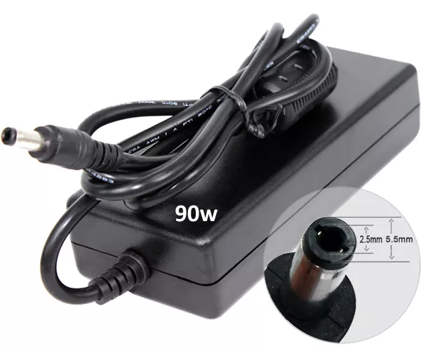 Cargador compatible para port&aacute;til ACER / ASUS / TOSHIBA 90W 19V 4.74A 5.5x2.5 mm Dayma