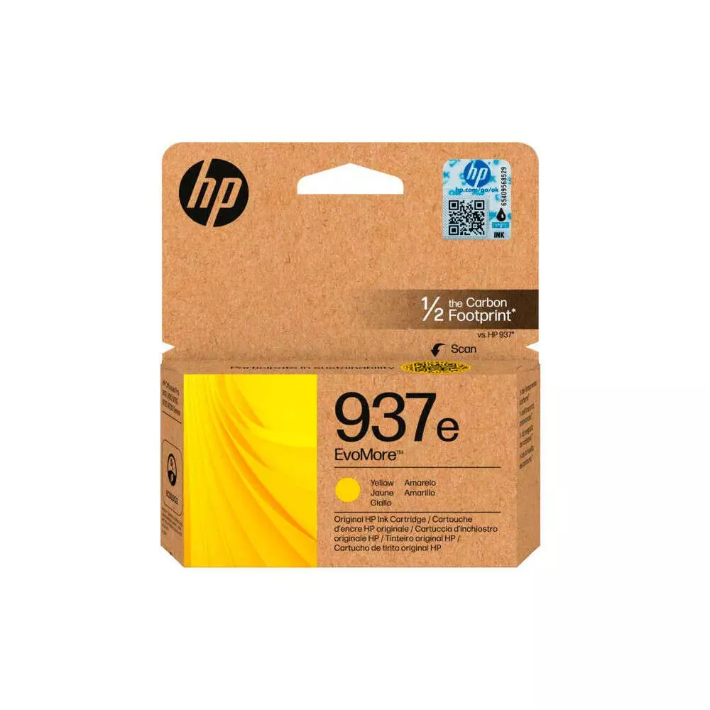 Tinta Original Hp n937e XL Amarillo