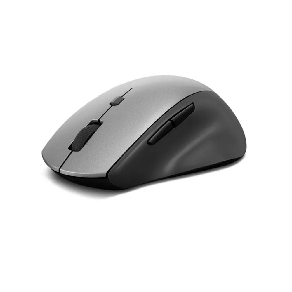 Raton Inalambrico Lenovo Thinkbook Ergon&oacute;mico / 7 botones / 2400dpi / Plata -  Negro / 4Y50V81591