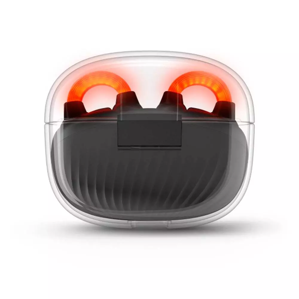 Auriculares Bluetooth Energy Sistem LightPods / BT5.4 / 25h Bateria / Microfono reduccion de ruido / Dise&ntilde;o Curvado / Negro / 501144