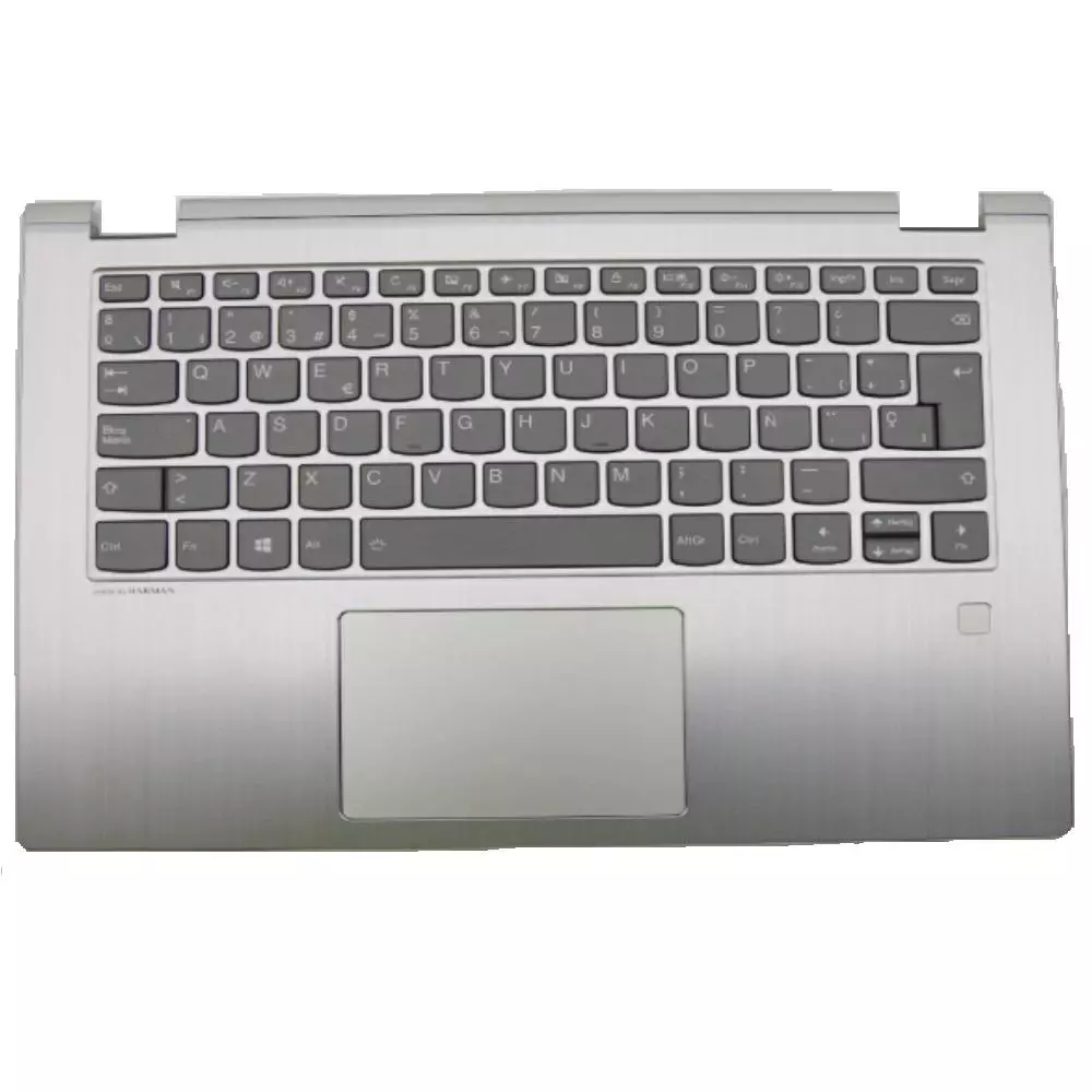 Top case + Teclado compatible para port&aacute;til LENOVO 530-14IKB Plata