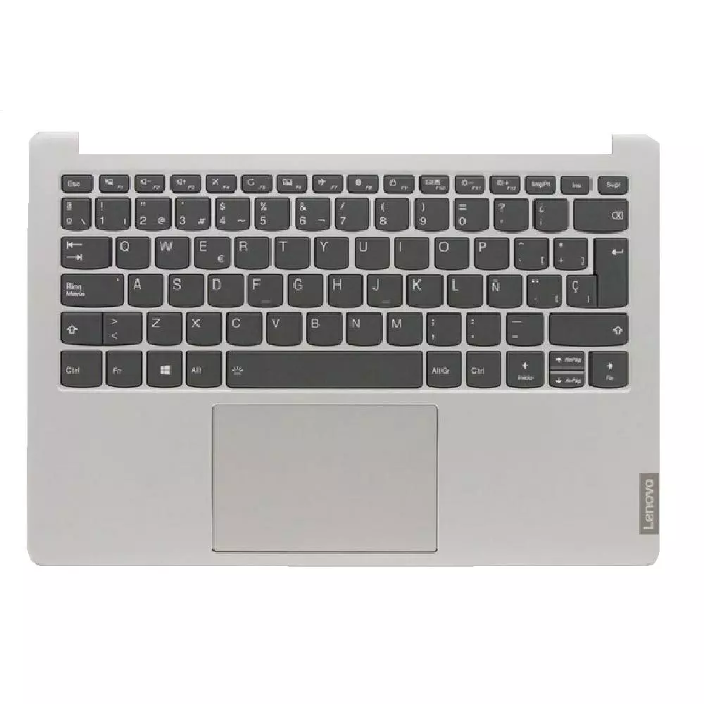Top case + Teclado compatible para port&aacute;til LENOVO S540-13IML Plata