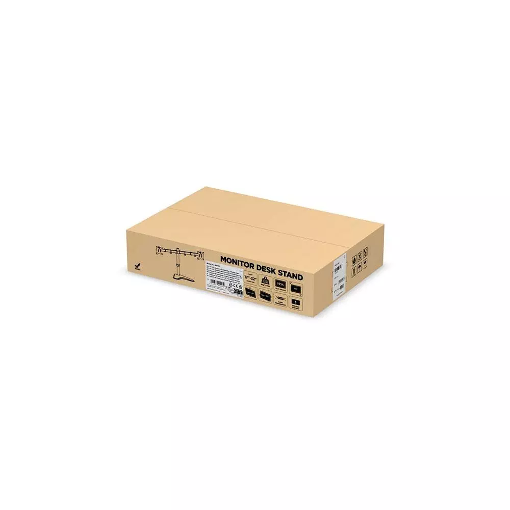 Soporte de mesa Monitor / Tv 17-32" / Para 2 Monitores / Hasta 8 Kg / Equip 650123