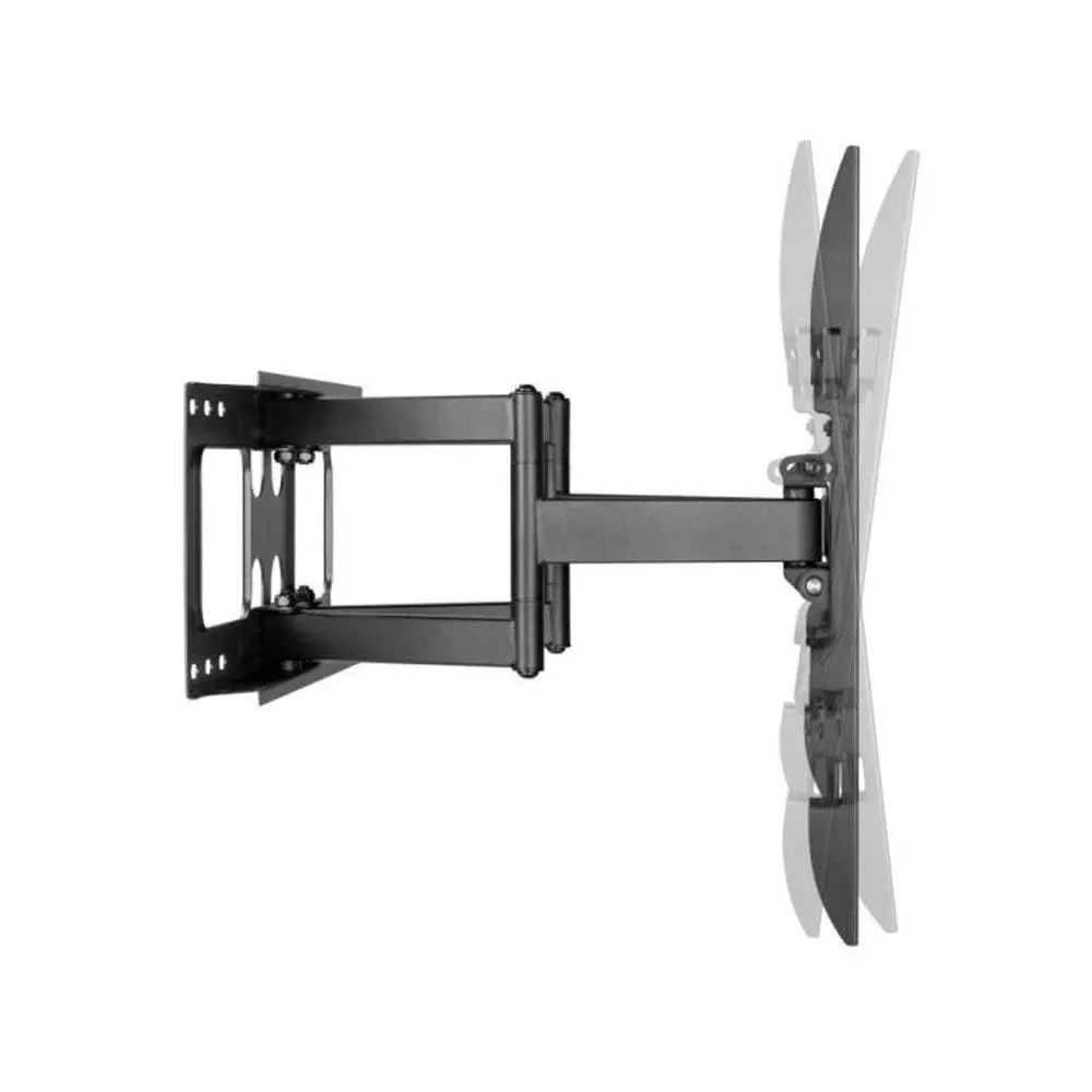 &divide; Soporte de pared orientable equip para pantalla de 37"- 80" doble brazo inclinable y giratoria max.