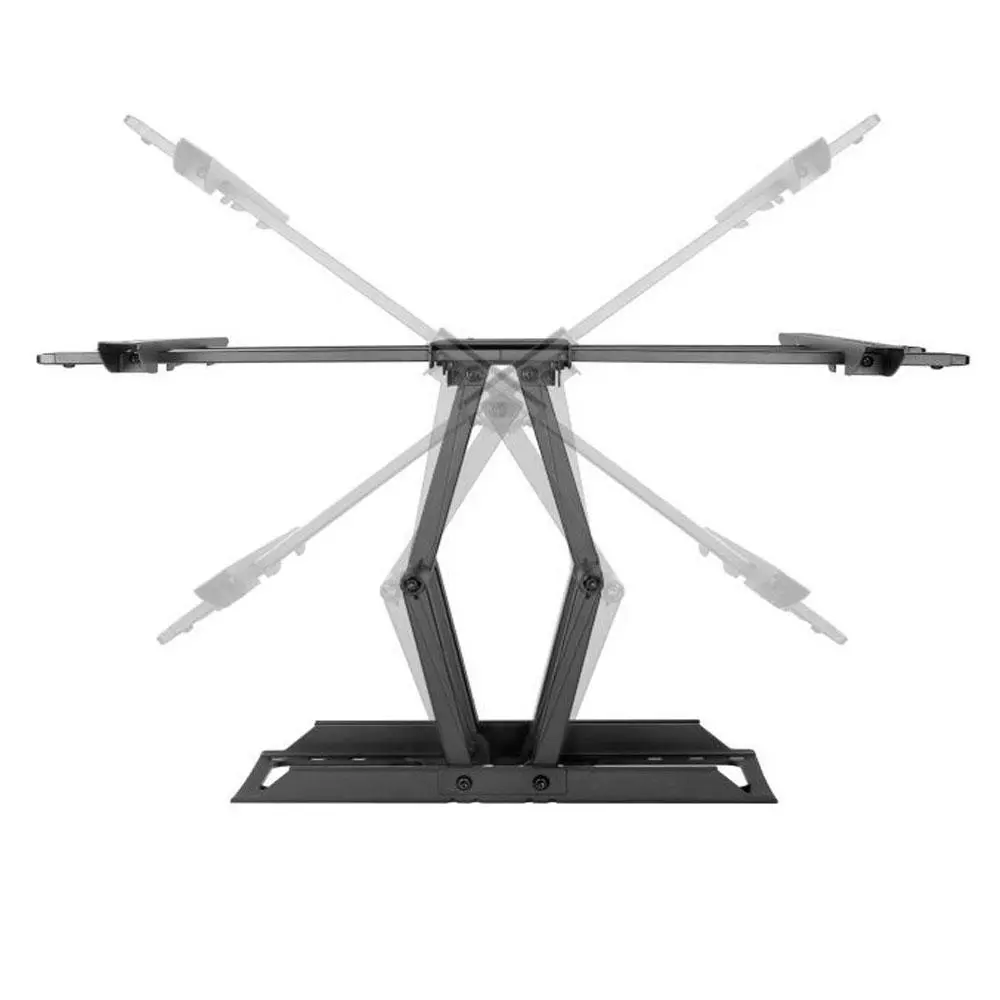&divide; Soporte de pared orientable equip para pantalla de 37"- 80" doble brazo inclinable y giratoria max.