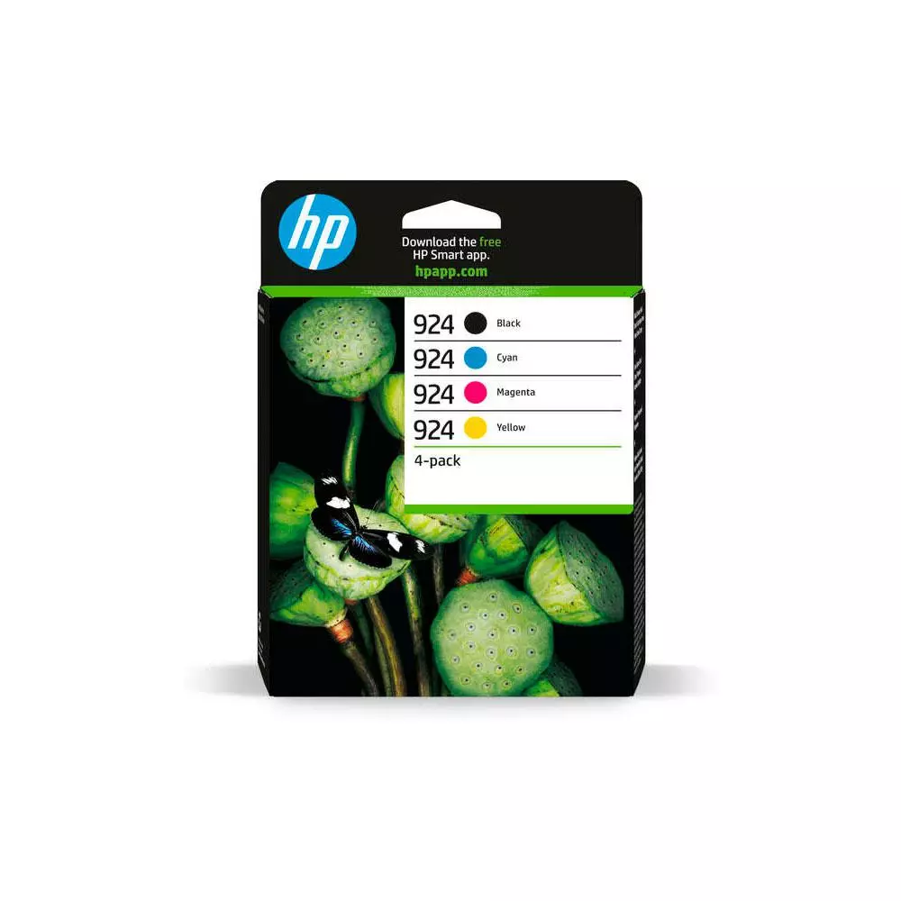 Tinta Original HP Pack n924 Negro + Color 6C3Z1NE
