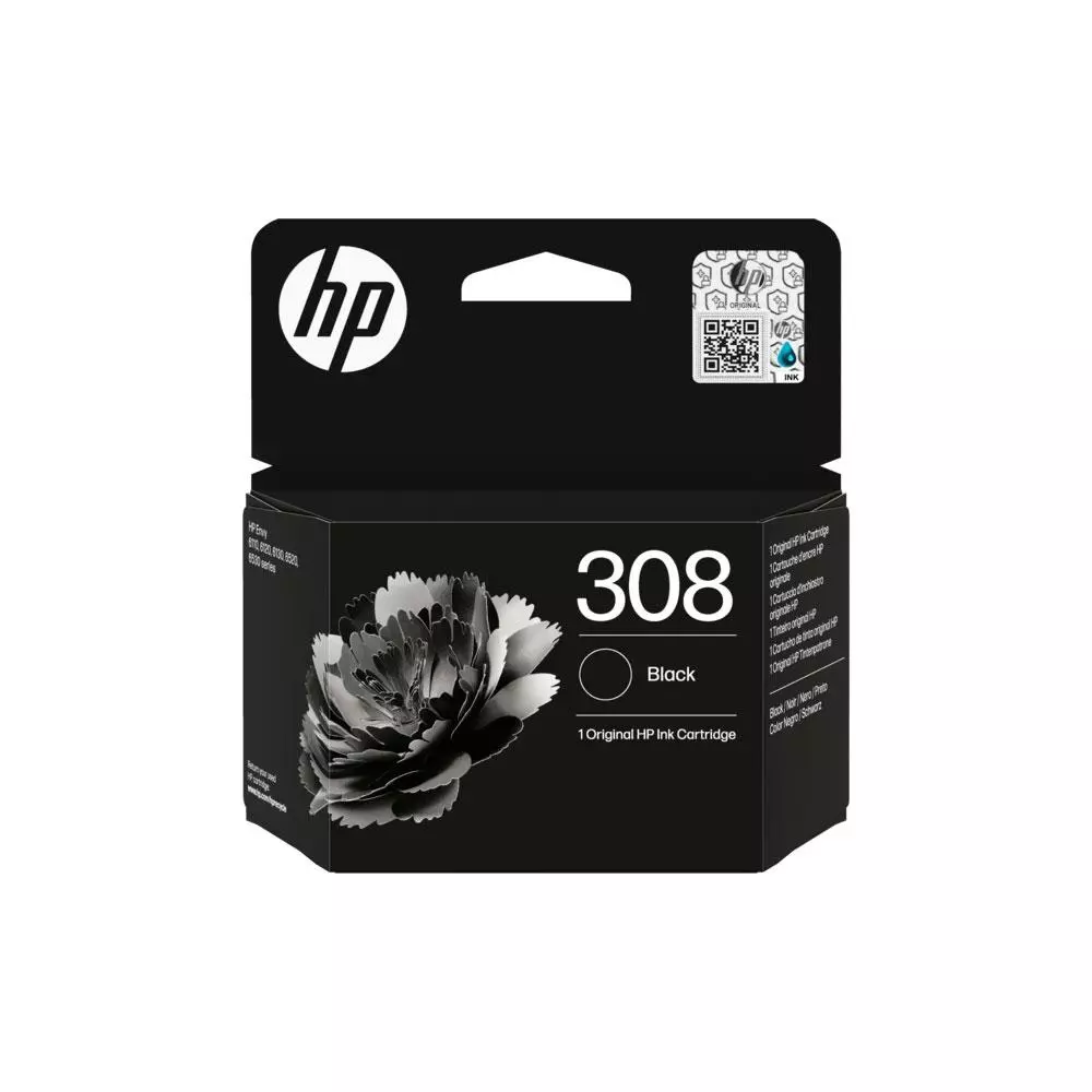 &divide; Cartucho de tinta original 308 negra