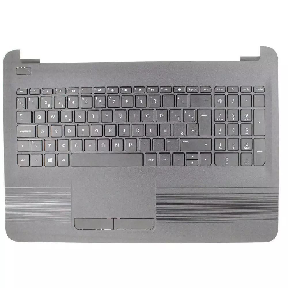 Top case + Teclado compatible para port&aacute;til HP 15-AY / 15-BA Negro
