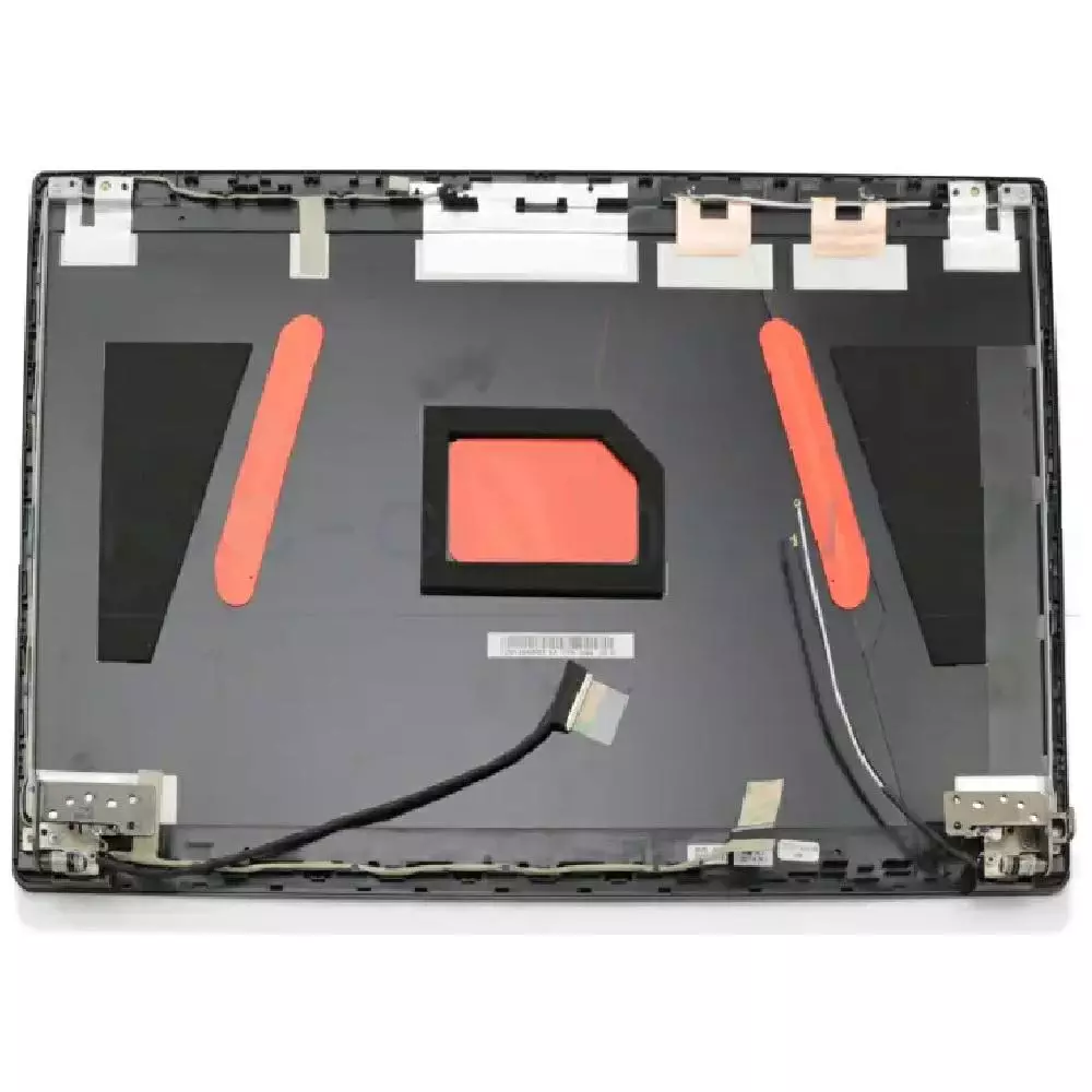 LCD Cover compatible para port&aacute;til ASUS Rog Strix GL753VD / GL753VE Negro y rojo