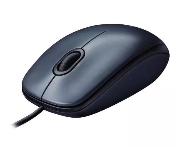 Raton &oacute;ptico USB Logitech M90 / 1.000dpi / Negro - Gris  910-001793