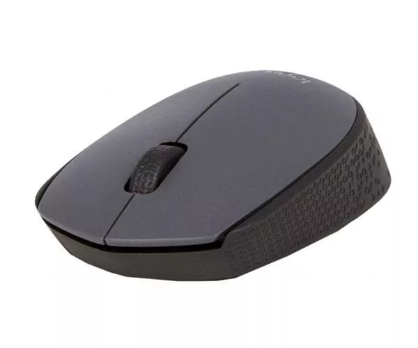Raton &oacute;ptico inal&aacute;mbrico Logitech M170 Negro - Gris Oscuro / 910-004642