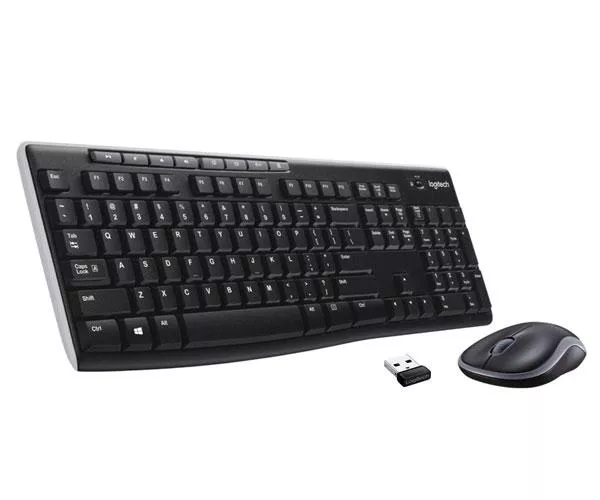 Combo Teclado + Raton inal&aacute;mbrico Logitech MK270 Negro  920-004513