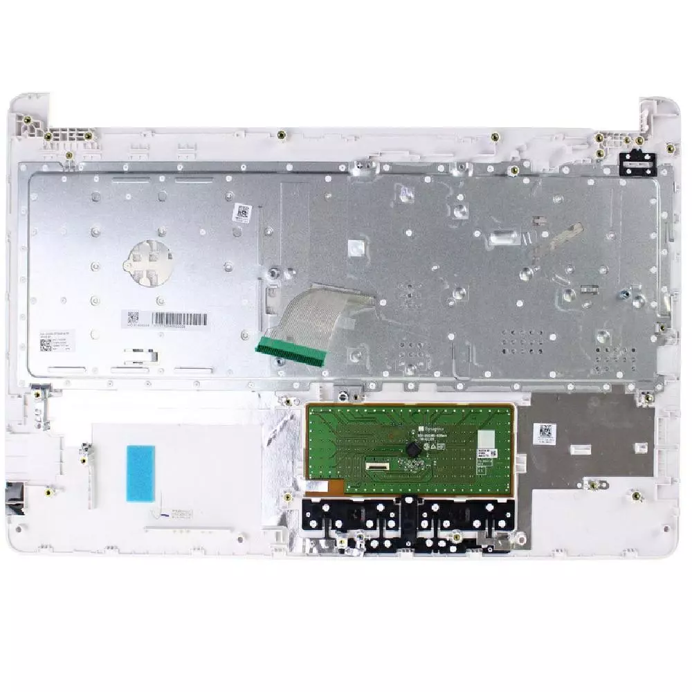 Top case + Teclado compatible para port&aacute;til HP 15-BS / 15-BW Blanco Mate