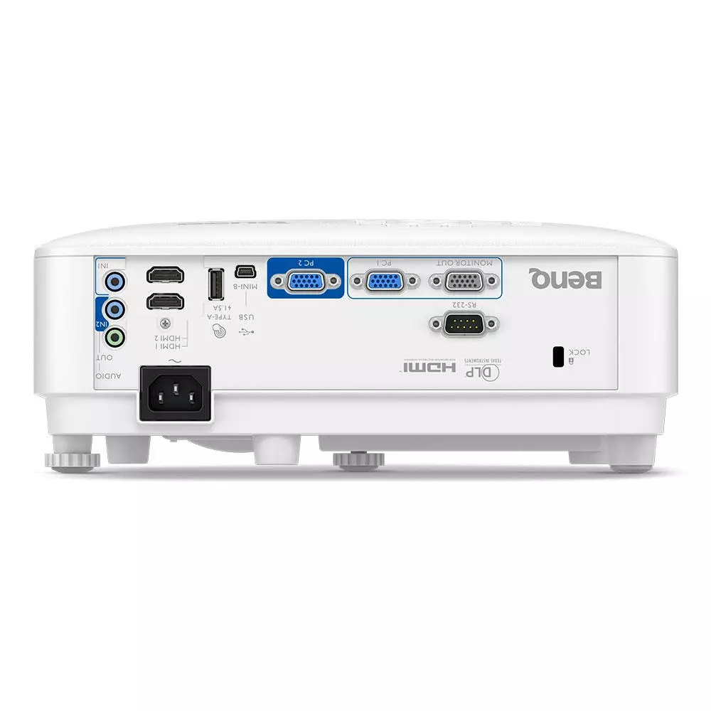 Proyector BENQ MX808STH / DLP/ 3D / 3600 Lumens / 2XHDMI / Blanco / 9H.JMG77.13E