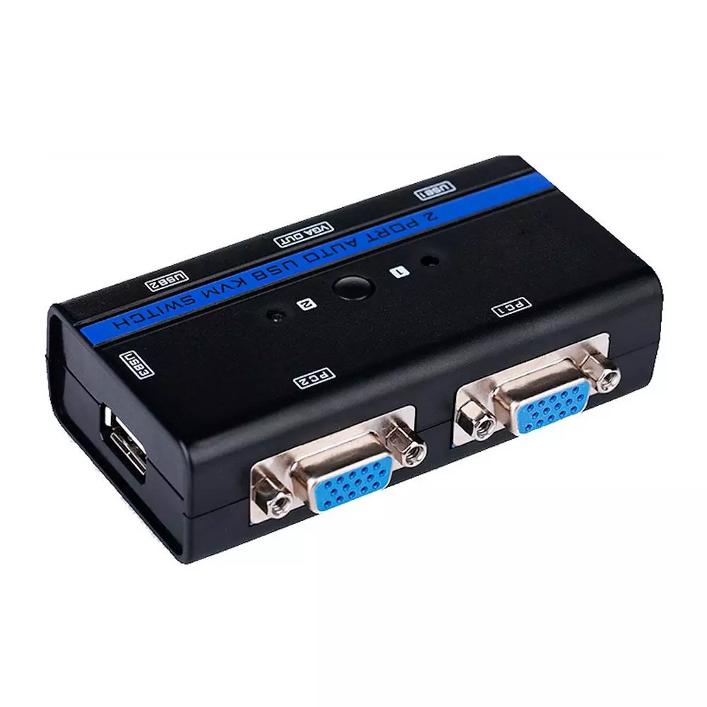 Kvm&nbsp;Switch Aisens / 2xVga / 3xUSB / A111-0064