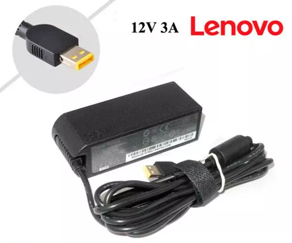 Cargador original para port&aacute;til LENOVO 36W 12V 3A 7.4 x 3.0mm (rectangular)