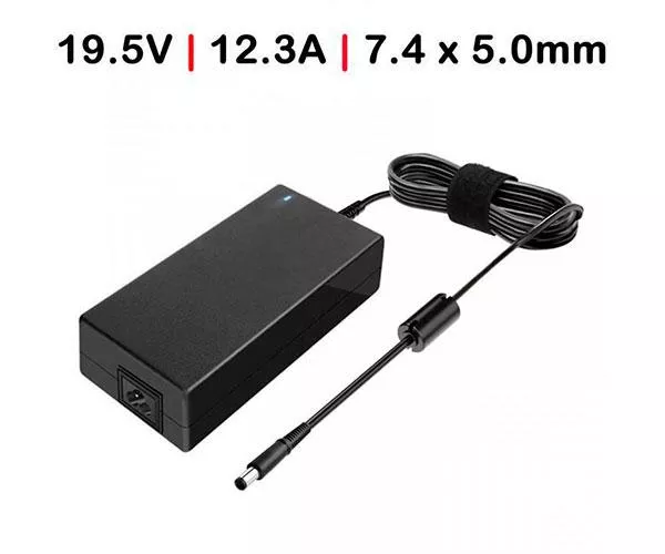 Cargador compatible para port&aacute;til DELL 240W 19.5V 12.3A 7.4x5.0 mm Dayma