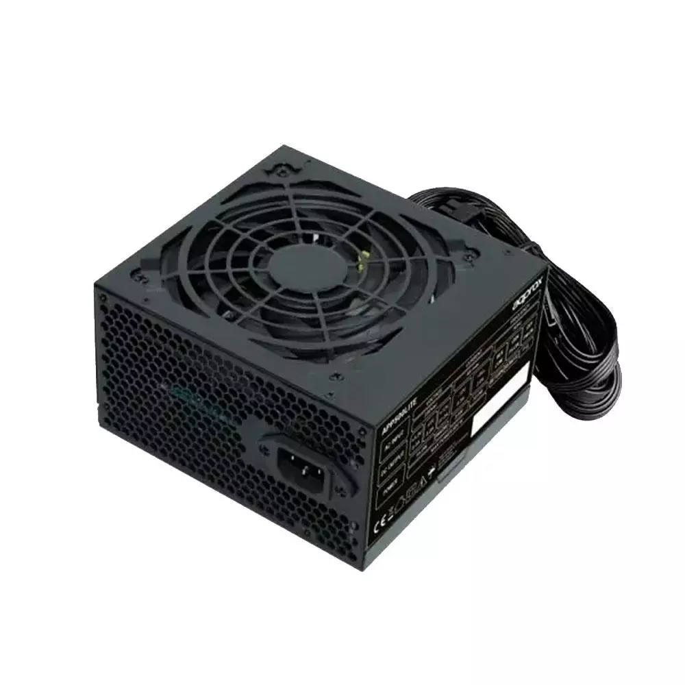 Fuente alimentacion ATX 500W Approx / Fan 12cm / PFC Activo / Incluye Cable / Negra / APP500LITE