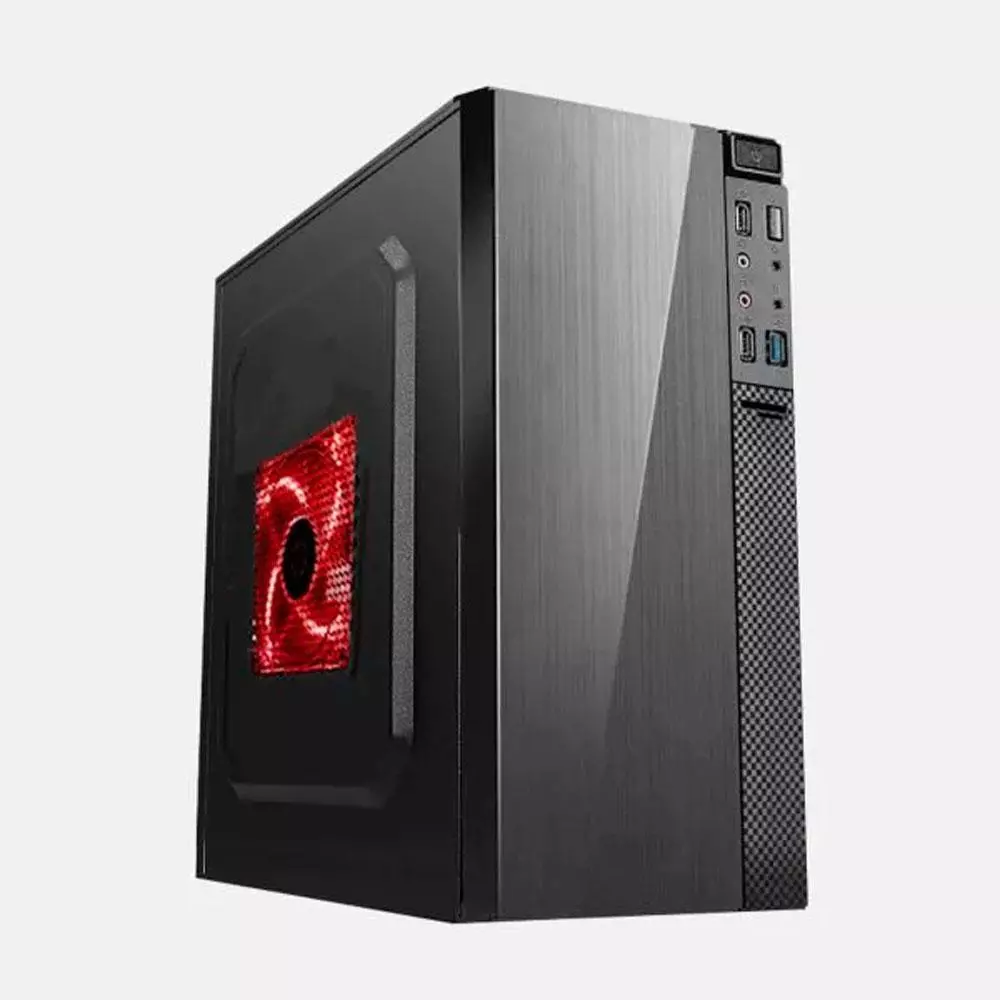 Caja Micro ATX Approx APPC-203F / Fuente alimentacion incluida / Negra / APPC-203F