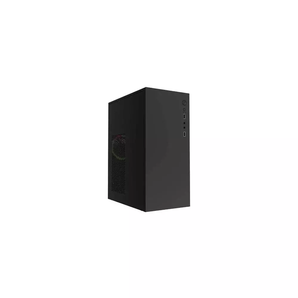 Caja Micro ATX Approx APPC-205F / Fuente alimentacion incluida 500w / Negra / APPC-205F
