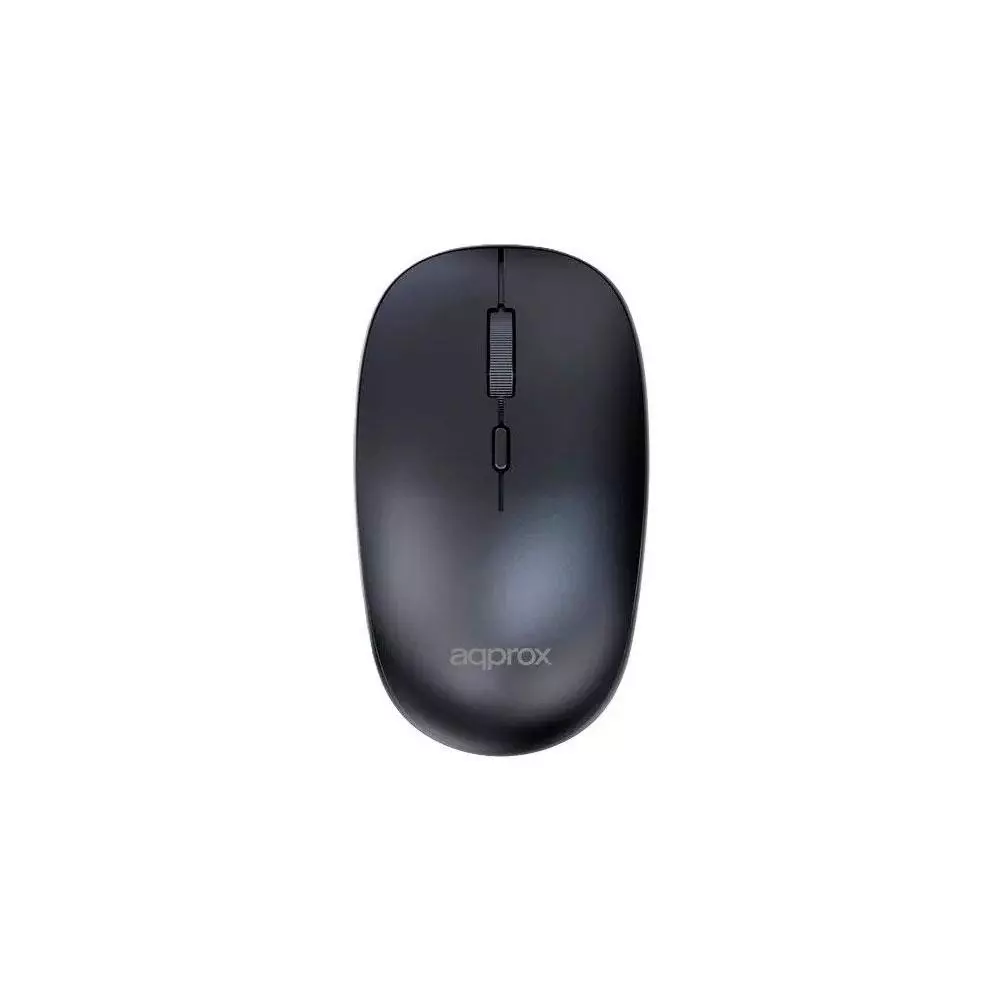 Rat&oacute;n Inal&aacute;mbrico Approx Xm210 / Negro / 1600dpi / APPXM210