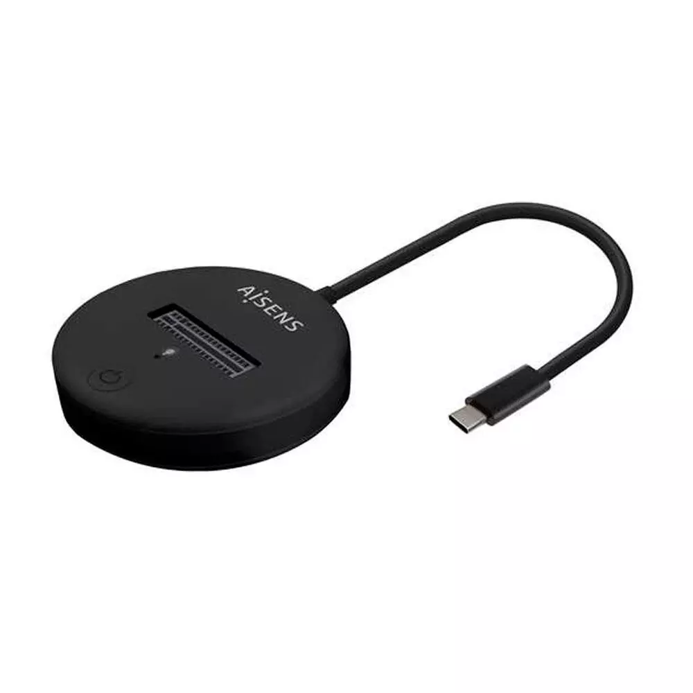 Docking Station USB Type-C 3.2  Gen.2 / SSD M.2 Sata NGFF / SSD M.2 NVME / Negro / Aisens / ASUC-M2D013-BK