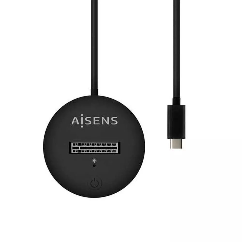 Docking Station USB Type-C 3.2  Gen.2 / SSD M.2 Sata NGFF / SSD M.2 NVME / Negro / Aisens / ASUC-M2D013-BK