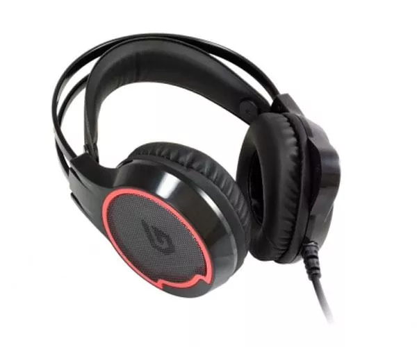 Auriculares Gaming 7.1 USB Conceptronic Athan01b / 50mm / Luces LED / Compatible Pc - Ps3 - Ps4 / ATHAN01B
