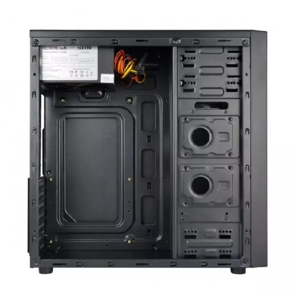 Caja ATX L-Link Atria + Fuente 500W / Usb 3.0 / Negra