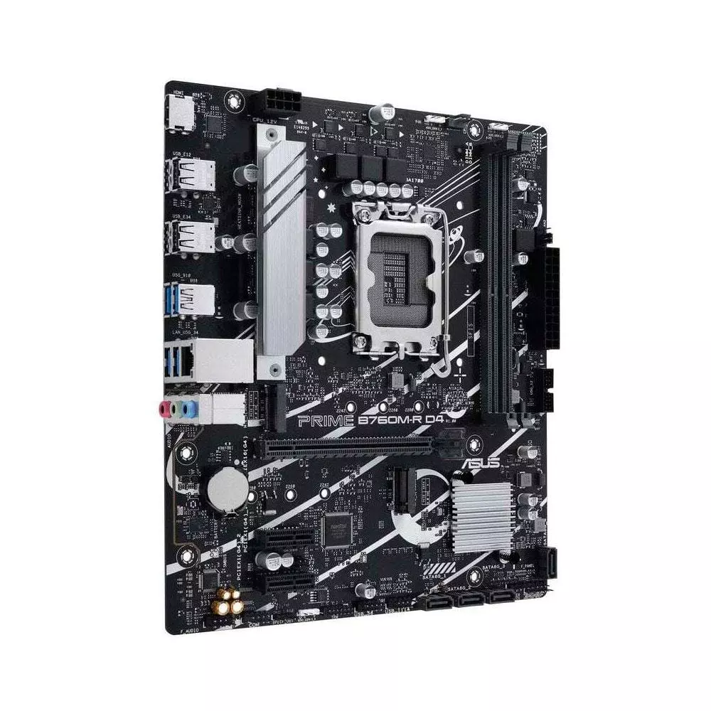 Placa base Asus Prime B760M-R / Socket 1700 / M-ATX / 2xDDR4 / HDMI / M.2 / Pci 4.0   90MB1HA0-M0EAY0