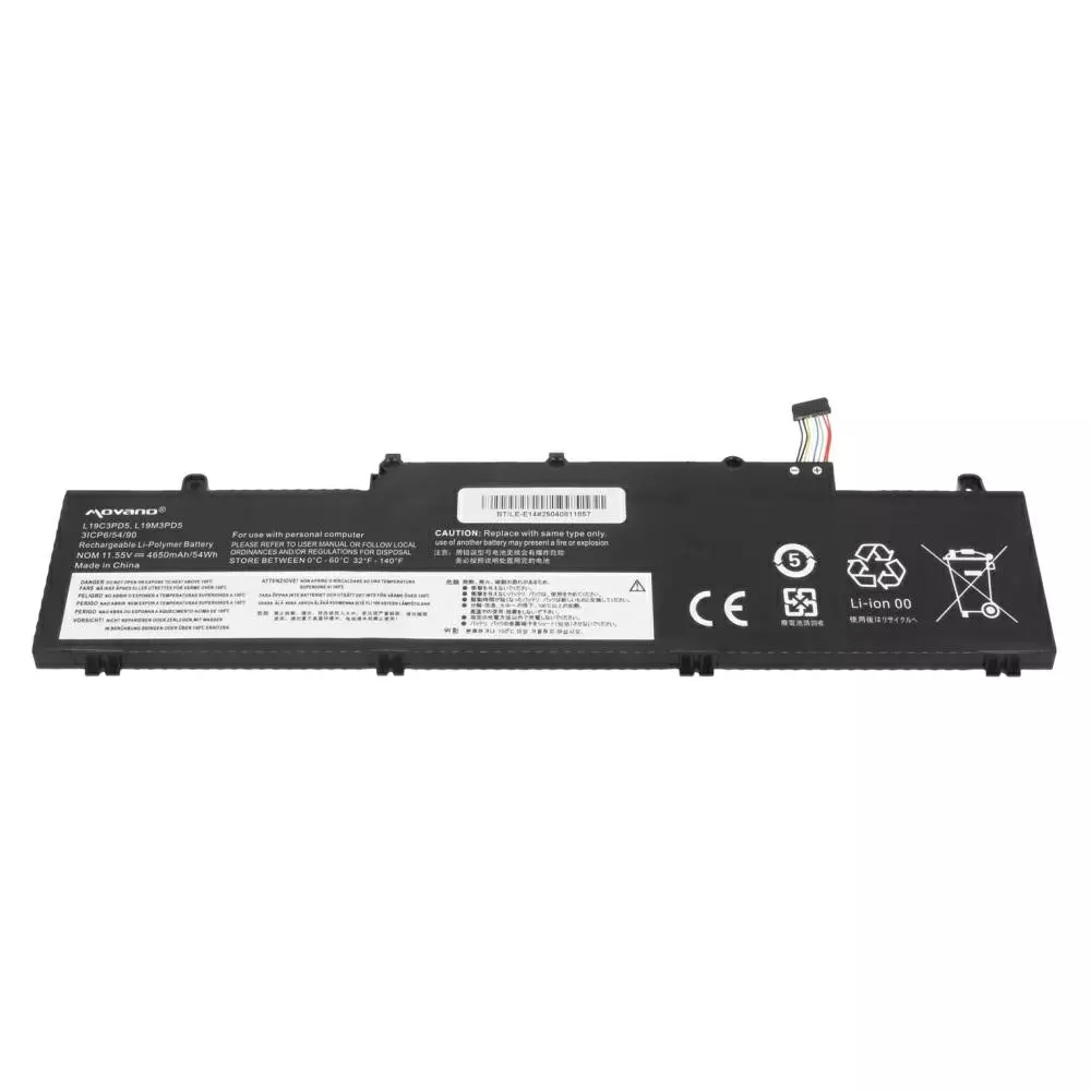 Bater&iacute;a compatible para port&aacute;til LENOVO L20L3PD4 11.55V 4650mAh Movano
