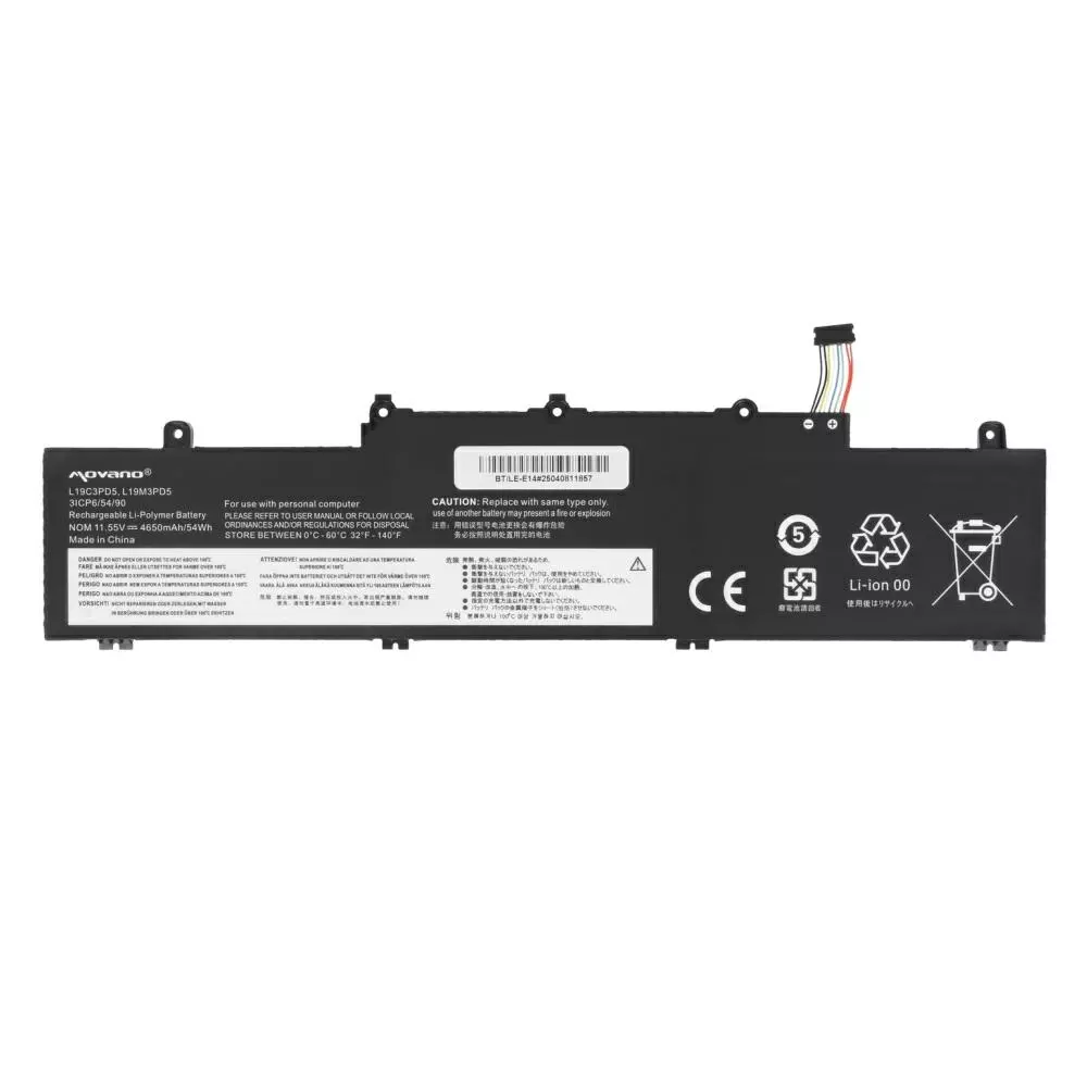 Bater&iacute;a compatible para port&aacute;til LENOVO L20L3PD4 11.55V 4650mAh Movano