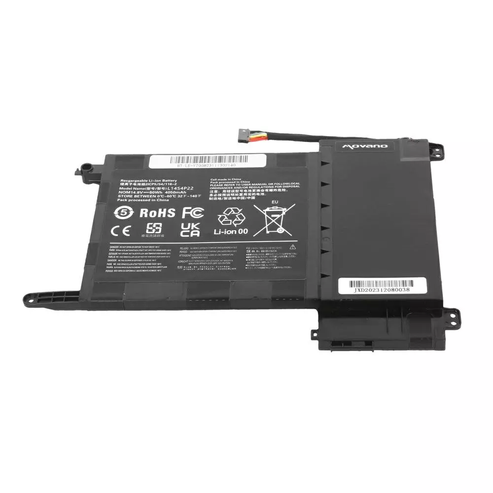 Bater&iacute;a compatible para port&aacute;til LENOVO Y700 14.8V 4050mAh Movano