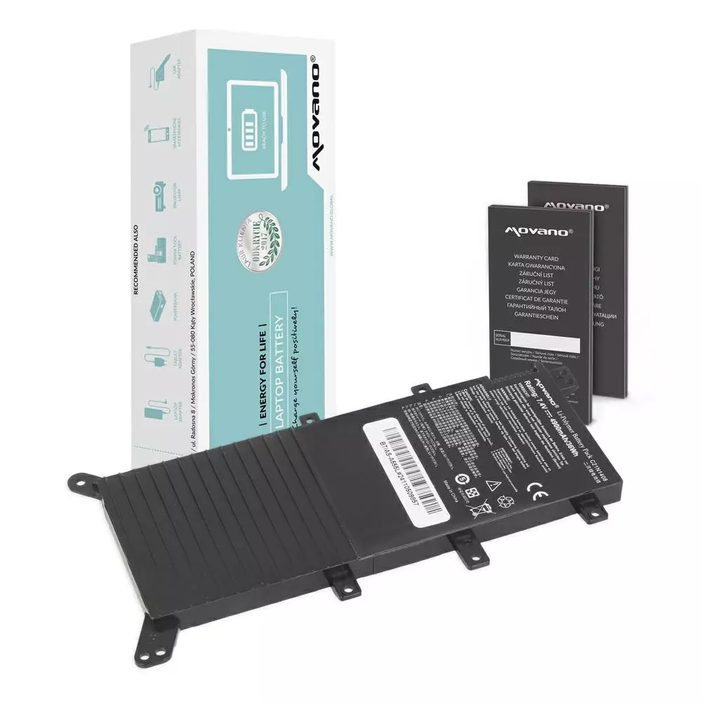 Bater&iacute;a compatible para port&aacute;til ASUS C21N1408 11.4V 4900mAh Movano