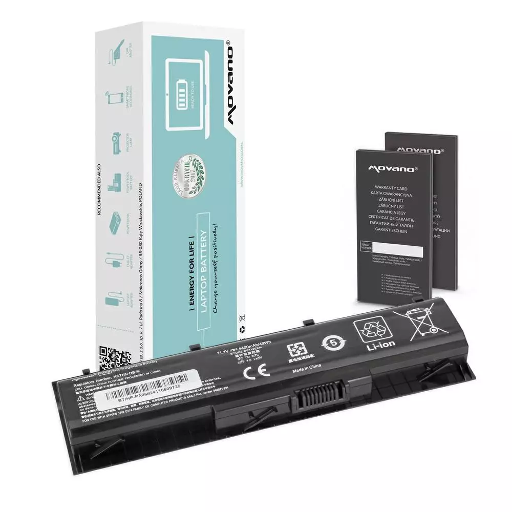 Bater&iacute;a compatible para port&aacute;til HP PA06 11.1V 4400mAh Movano