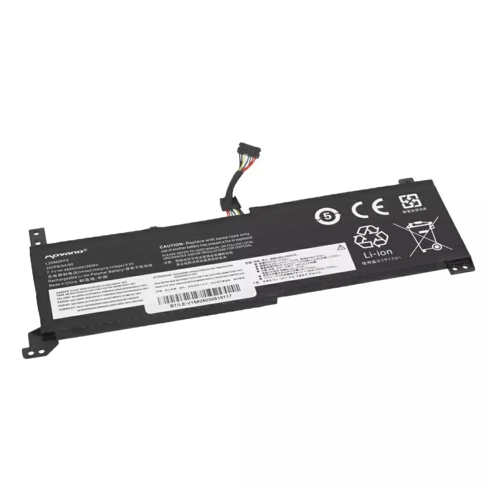Bater&iacute;a compatible para port&aacute;til LENOVO L20C2PF0 7.7V 4650mAh Movano