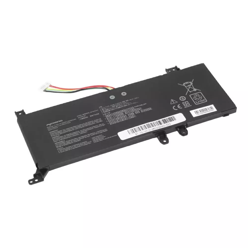 Bater&iacute;a compatible para port&aacute;til ASUS B21N1818-1 7.6V 4240mAh Movano