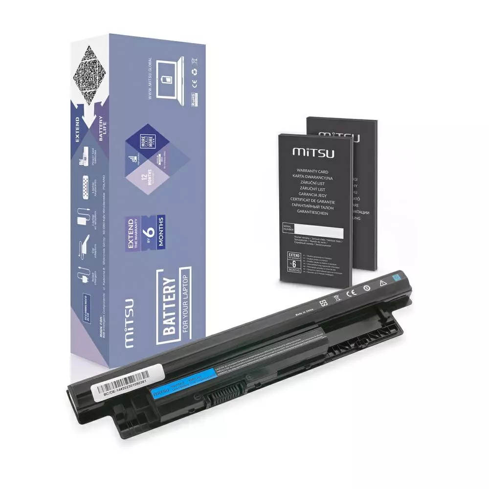 Bater&iacute;a compatible para port&aacute;til DELL Inspiron 14/15/17 11.1V 4400 mAh Mitsu