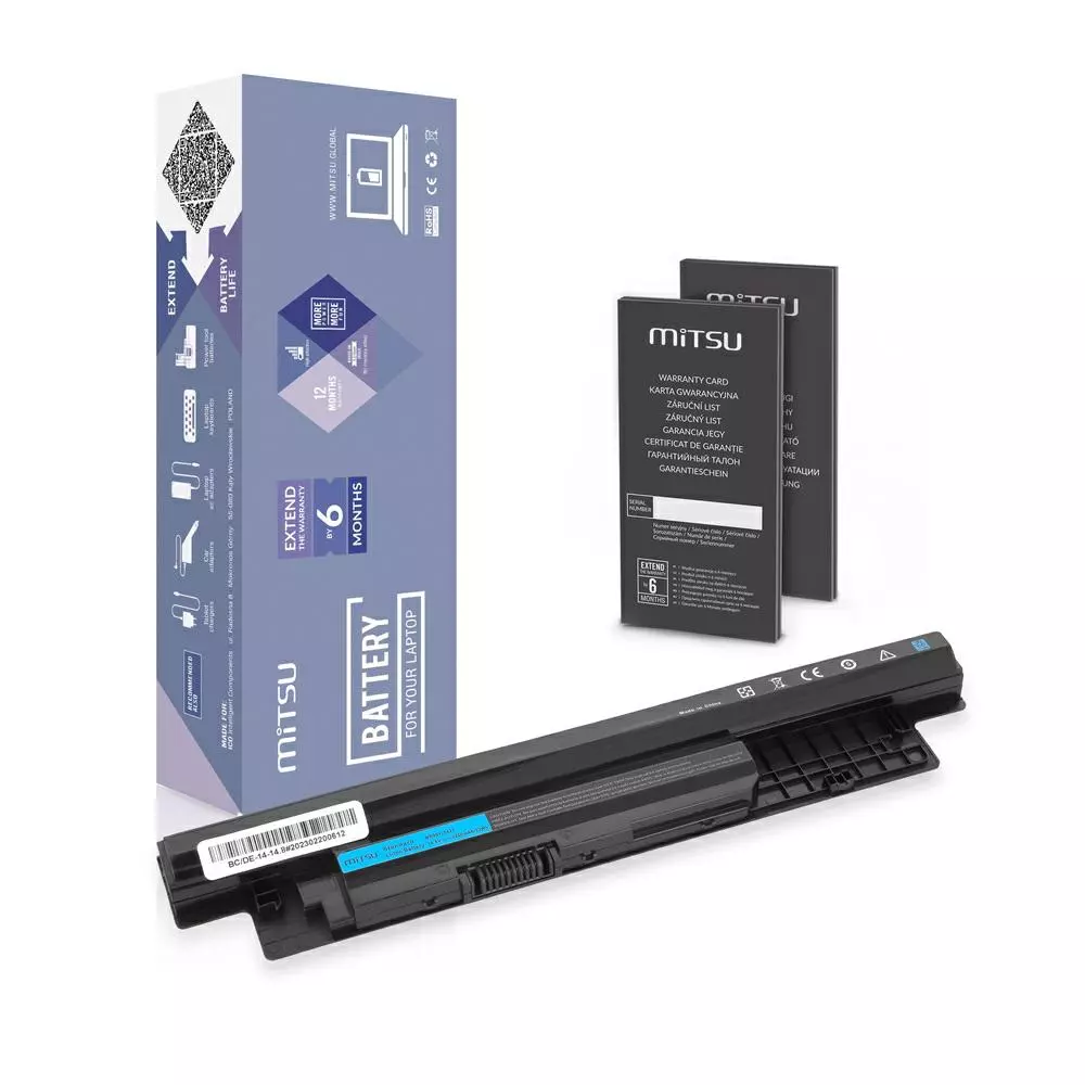 Bater&iacute;a compatible para port&aacute;til DELL Inspiron 14/15/17 14.8V 2200mAh Mitsu