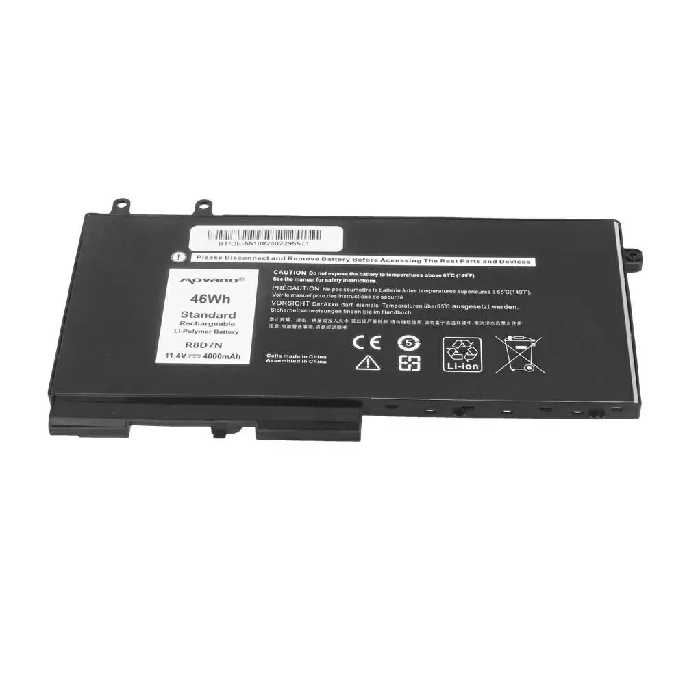 Bater&iacute;a compatible para port&aacute;til DELL Latitude 5400 11.4V 4000 mAh Movano