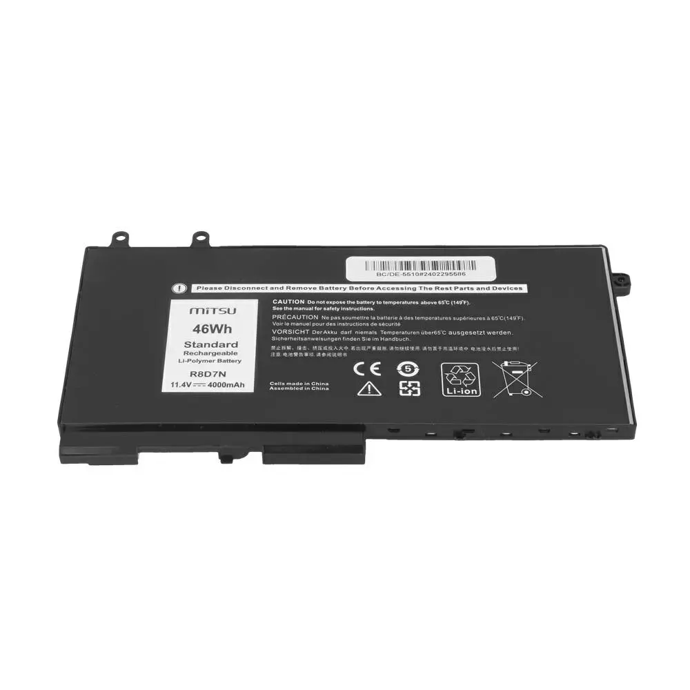 Bater&iacute;a compatible para port&aacute;til DELL Latitude 5400 11.4V 4000 mAh Mitsu