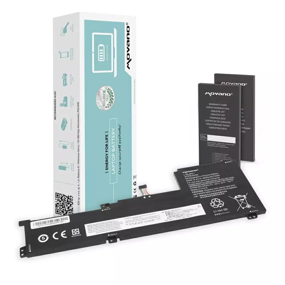 Bater&iacute;a compatible para port&aacute;til LENOVO L19C4PF1 15.4V 4650mAh Movano