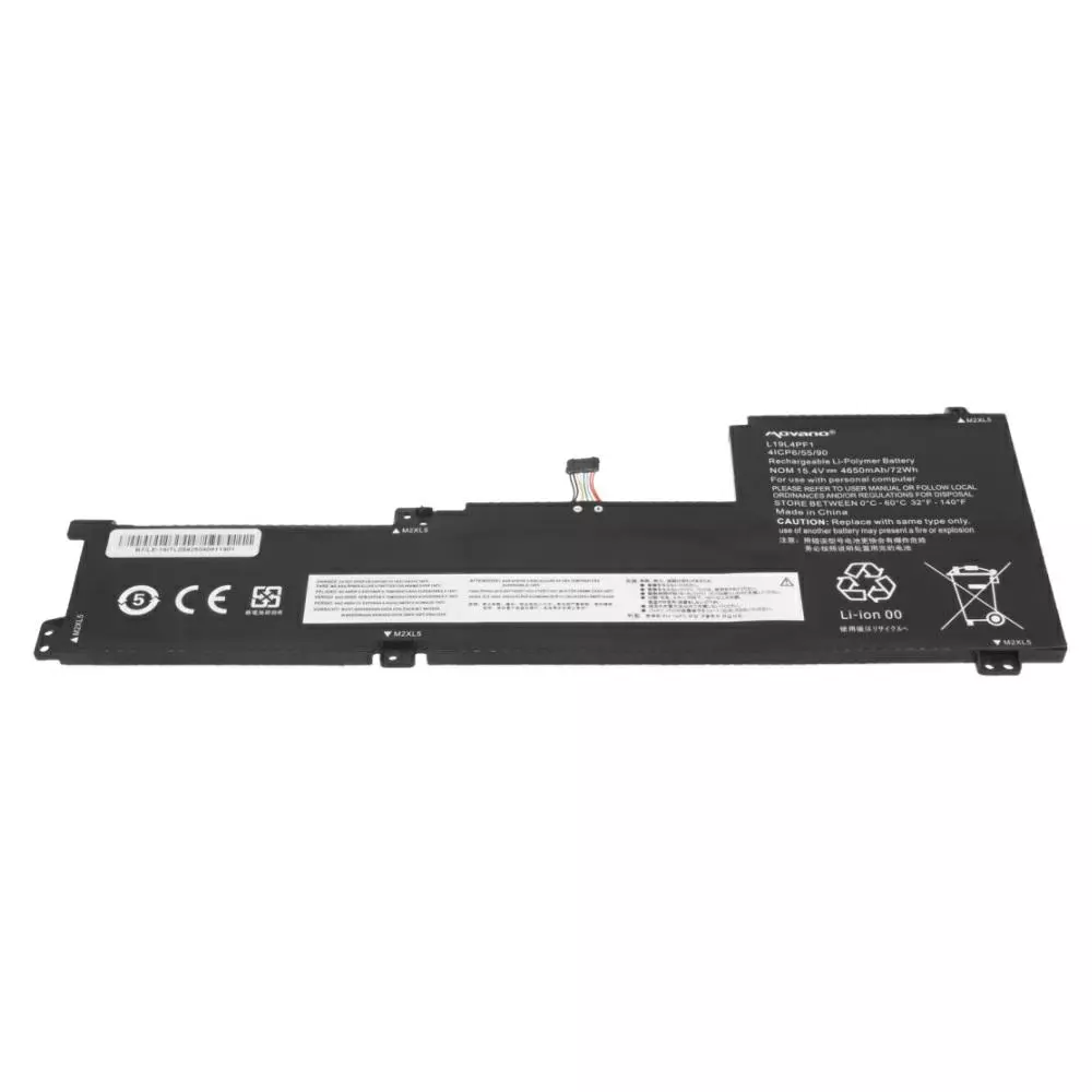 Bater&iacute;a compatible para port&aacute;til LENOVO L19C4PF1 15.4V 4650mAh Movano