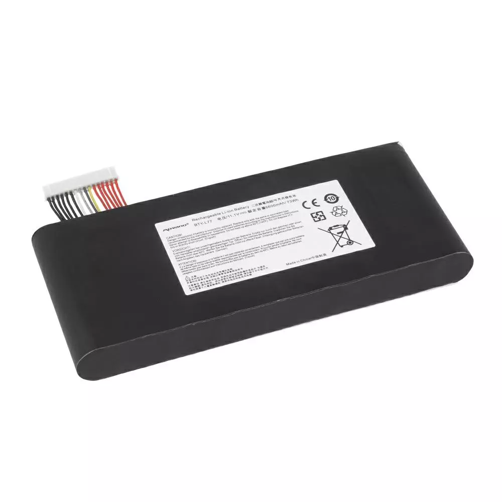 Bater&iacute;a compatible para port&aacute;til MSI BTY-L77 11.1V 6600mAh Movano