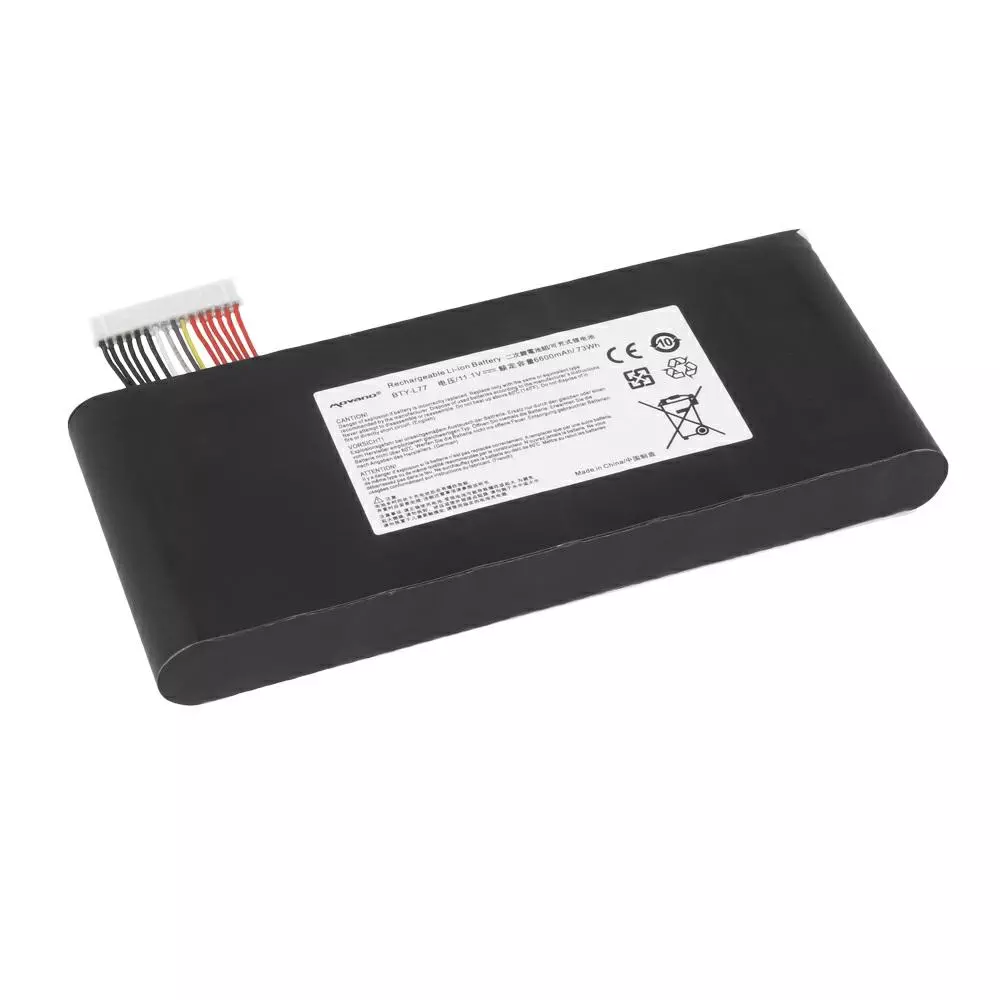 Bater&iacute;a compatible para port&aacute;til MSI BTY-L77 11.1V 6600mAh Movano